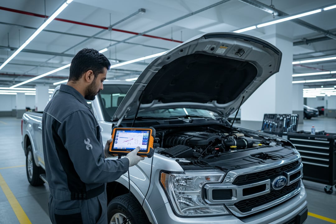 Pickup Maintenance in UAE Heat: Service Intervals, Fluids, and Wear Patterns