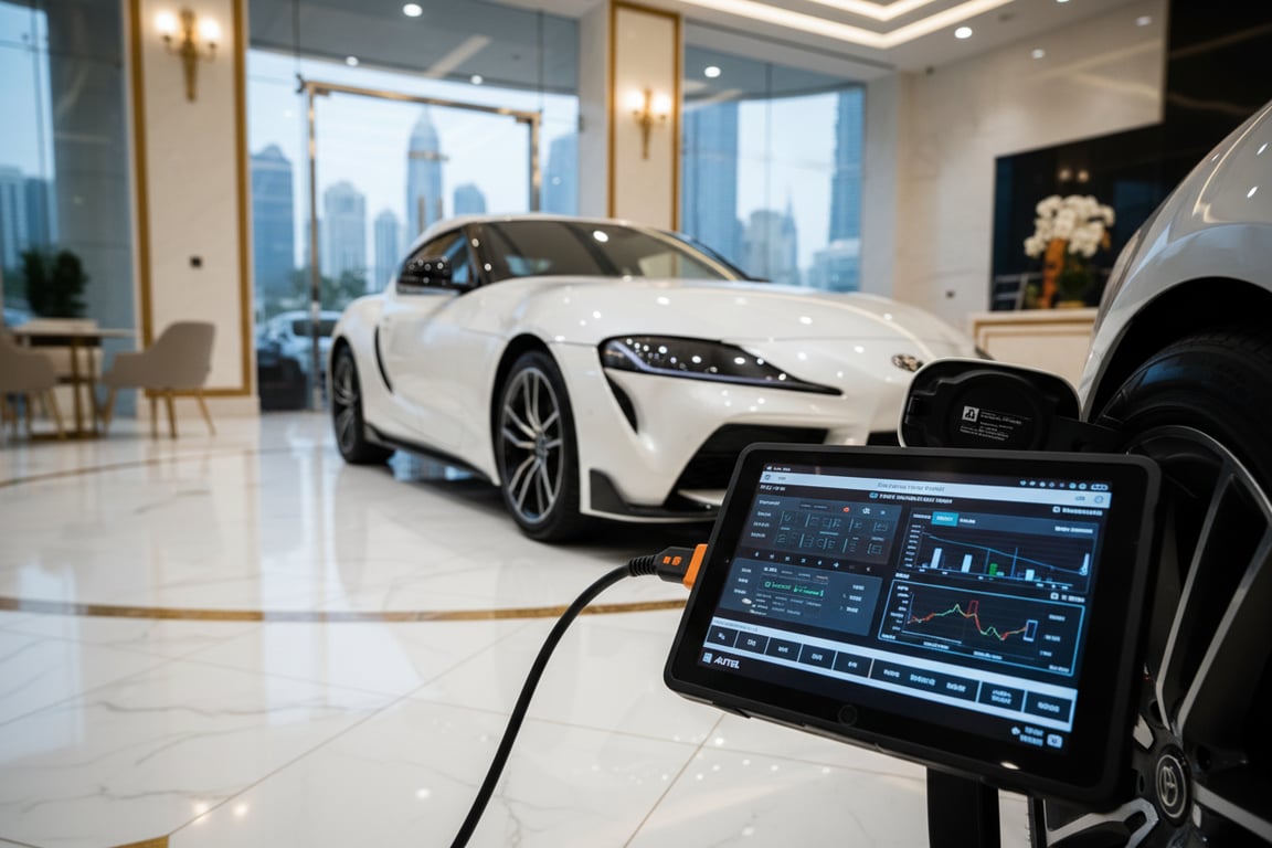 Essential Post-Accident Check for Used Toyota in UAE