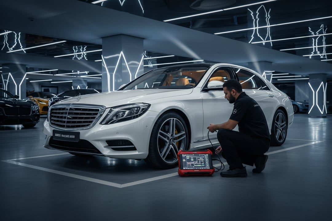 Pre-Sale Inspection for Mercedes-Benz: Spotting Common UAE Faults