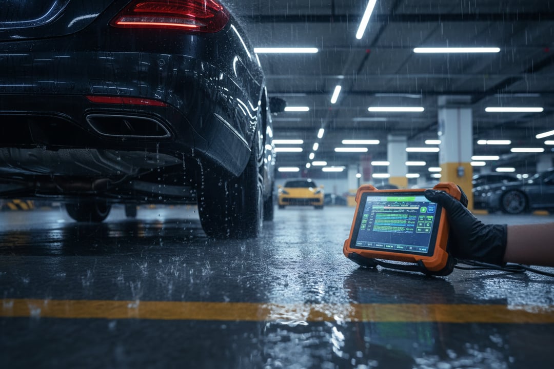 Rain Season Inspection: Used Mercedes-Benz UAE Guide