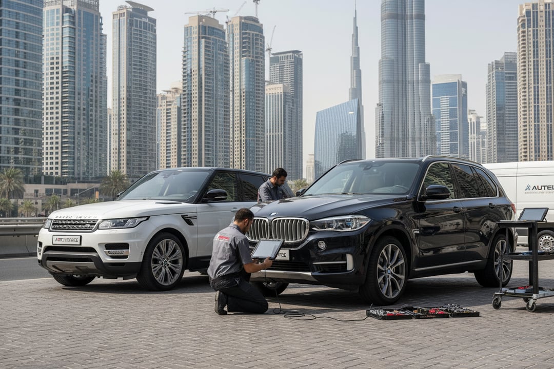 Range Rover Sport vs BMW X5 UAE Inspection Guide