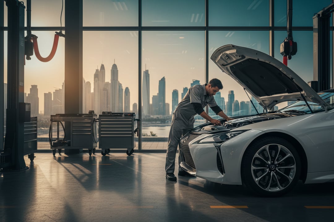 Road Trip Prep: Inspect Used Lexus UAE Common Faults