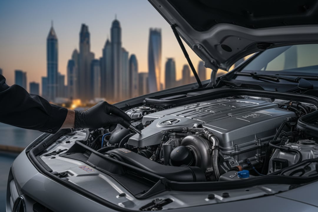 Road Trip Prep for Used Mercedes-Benz in UAE: Check Common Faults
