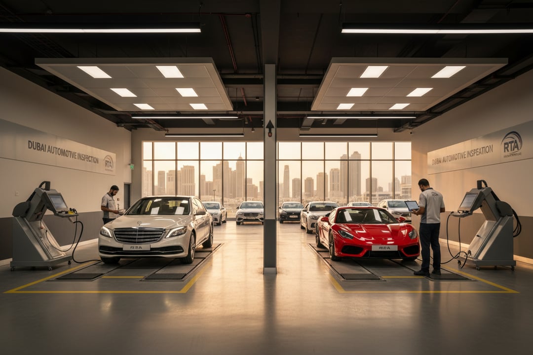 RTA Test vs Pre‑Purchase Inspection: UAE Checks & Why Both Needed