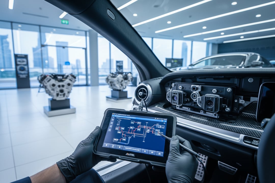 AutoFay UAE Safety Check: Airbags, Sensors & Cameras