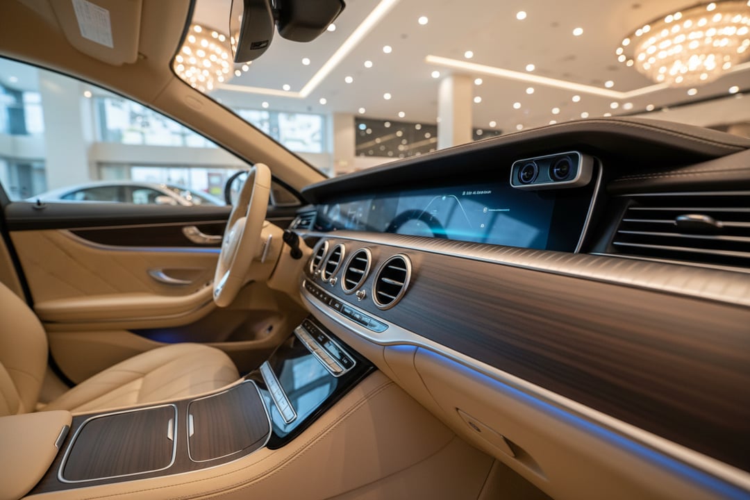 Comprehensive Sedan Inspection: Airbags, Camera & Sensors