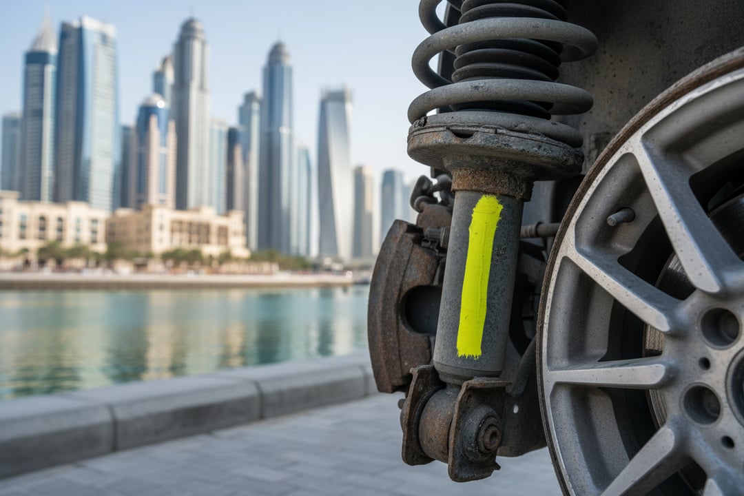 Don't Buy a Used Car with Faulty Shock Absorbers in UAE