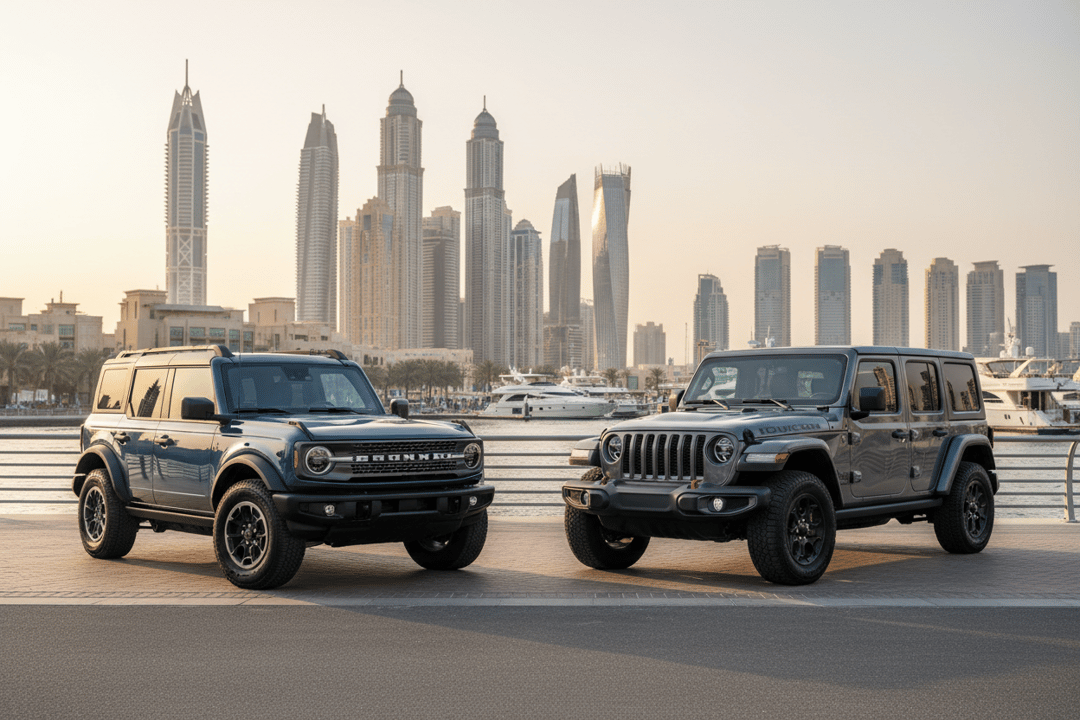 Ford Bronco vs Jeep Wrangler UAE: Reliability & Costs