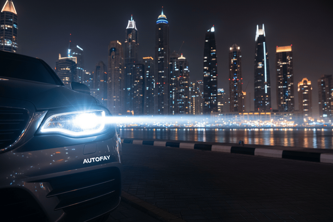 Exterior Lights Inspection: What AutoFay Inspectors Check in UAE