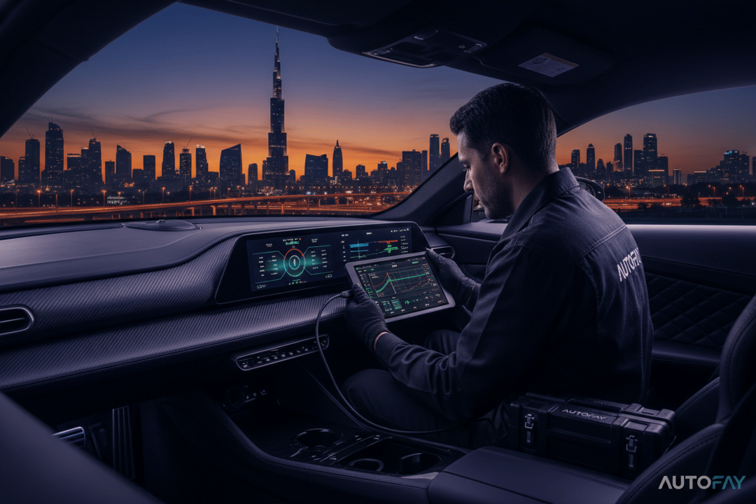 Digital Inspection Guide: AutoFay Checks Infotainment & Tech