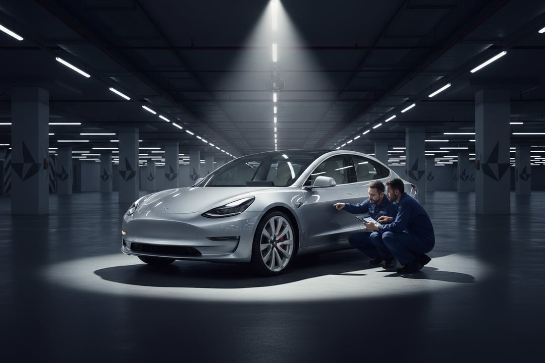 Inspecting a Used Tesla Model 3 in UAE: Common Problems & Red Flags
