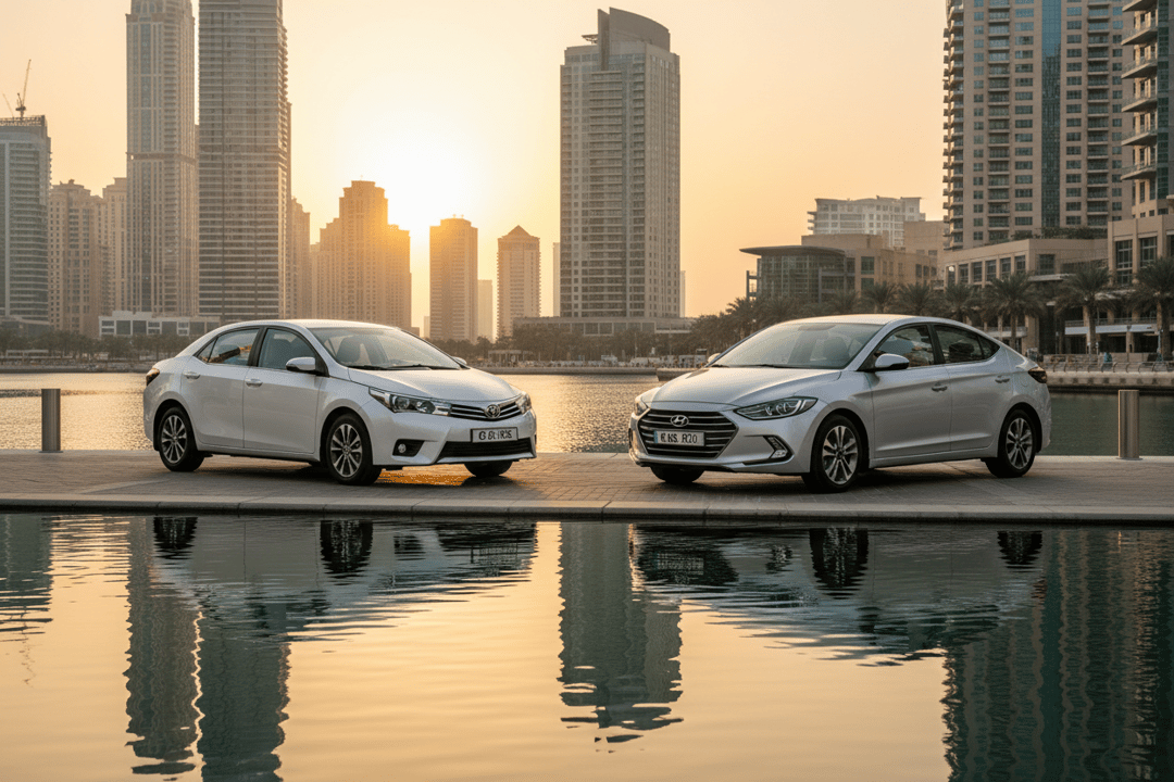 Toyota Corolla vs Hyundai Elantra: UAE Reliability & Costs
