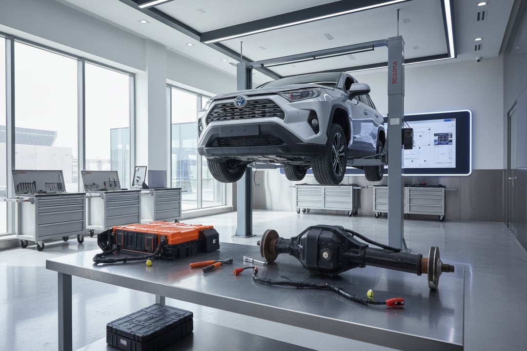 7 Hybrid Battery & AWD Checks for Used Toyota RAV4 in UAE