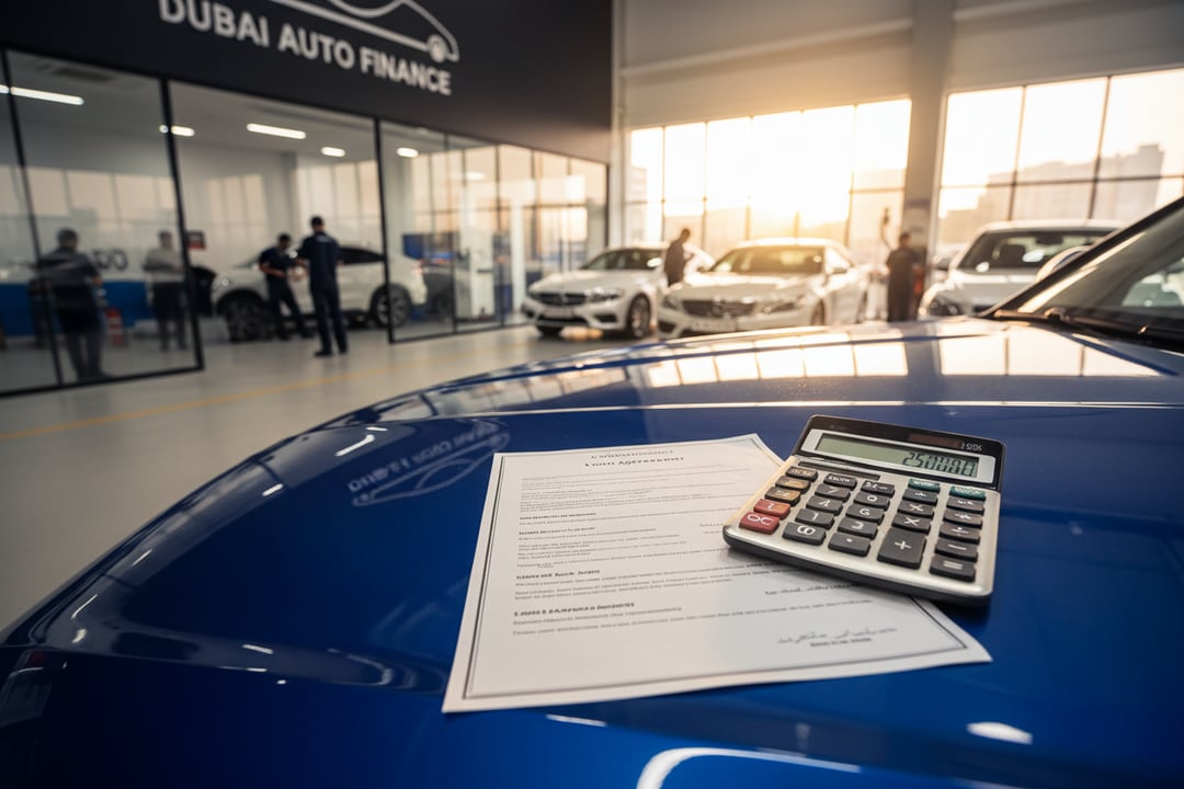 UAE Used Car Financing: Bank Loans vs Dealer Finance & Inspection Fees