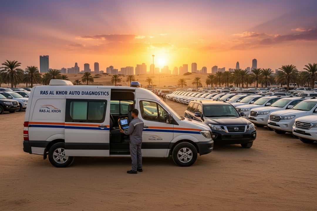 Ras Al Khor Auto Market Guide: 5 Tips & How Mobile Inspection Saves