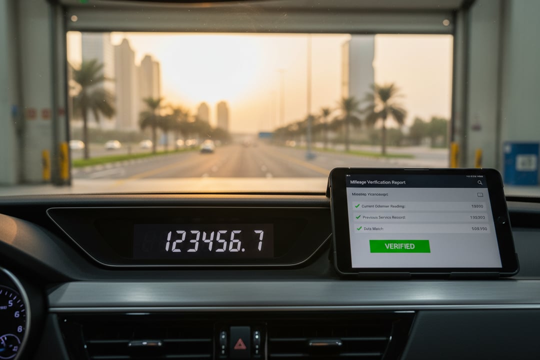 Verify Used Car Mileage in UAE