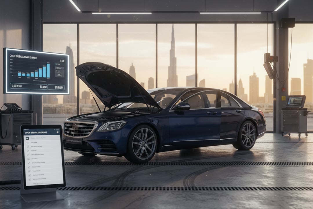 5 Hidden Costs When Inspecting a Used Mercedes in UAE