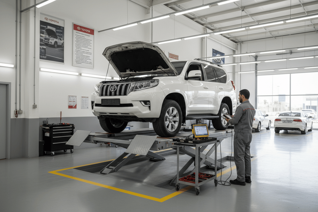 Inspecting Used Toyota Prado