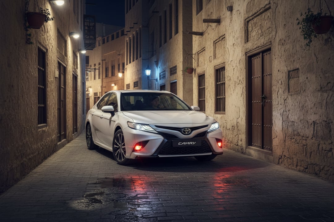 Can the 2020 Toyota Camry Navigate Tight Parking Spots?
